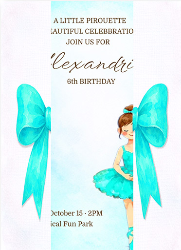 Preview image of Pirouette design.